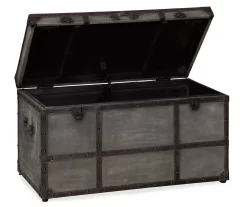 Amsel Gray Storage Trunk