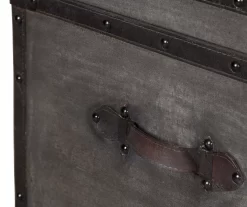 Amsel Gray Storage Trunk -Home Style Shop 810458018 6