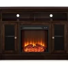 47" Northwoods Espresso Electric Fireplace Console