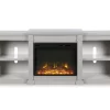 65" Wilton Gray Electric Fireplace Console
