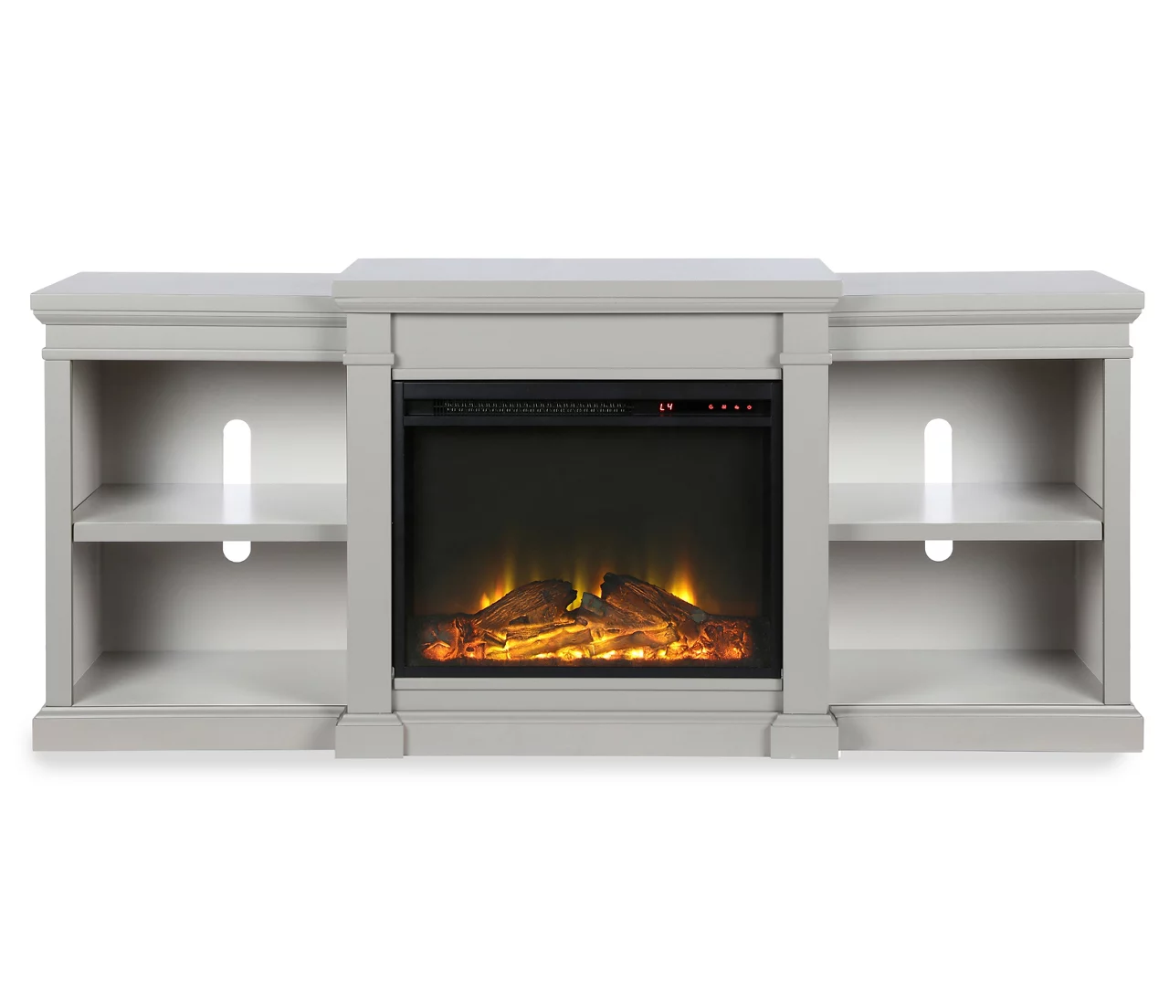 65" Wilton Gray Electric Fireplace Console 1 65" Wilton Gray Electric Fireplace Console