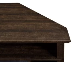 47" Flaxton Espresso Corner Electric Fireplace Console -Home Style Shop 810465039 5