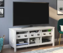 Deveronne Ivory Oak TV Stand -Home Style Shop 810465065 1