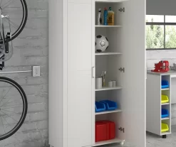 System Build Evolution Selden 36" Utility Storage Cabinet -Home Style Shop 810465104 2