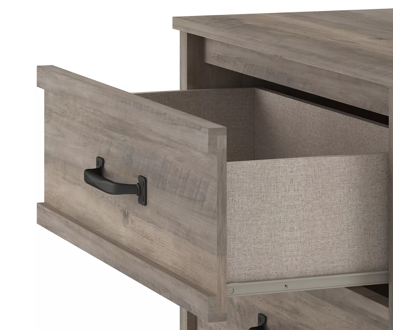 Duncan Gray Oak 6-Drawer Dresser 5 Duncan Gray Oak 6-Drawer Dresser - Image 5