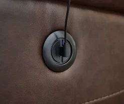 Wellsley Leather Power Recliner -Home Style Shop 810469258 810525699 9 2