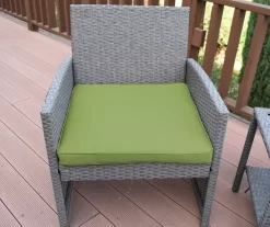 Mirabelle 3-Piece Cushioned Patio All-Weather Wicker Chat Set -Home Style Shop 810478137 5