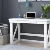 Stockton White Computer Desk