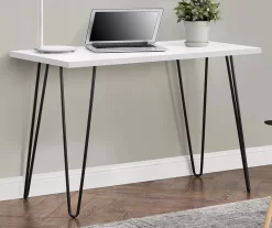 Ameriwood Retro Hairpin Desk