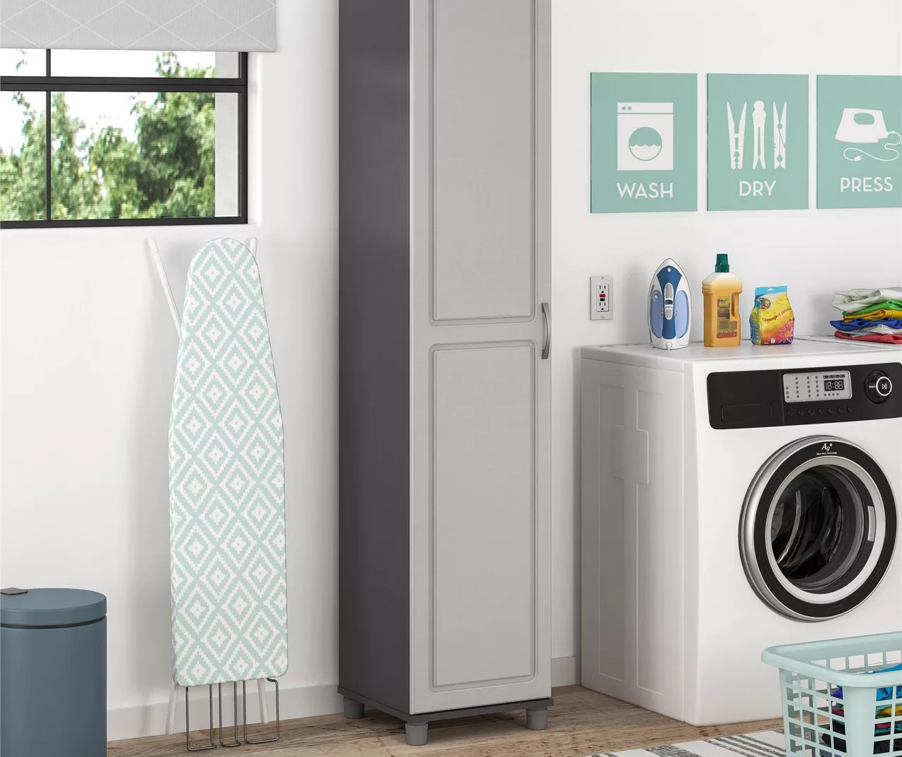 Evolution Ross 16" Gray Storage Cabinet 1 Evolution Ross 16" Gray Storage Cabinet