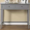 Somerville Gray Writing Desk