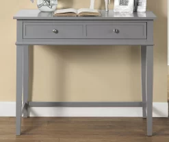 Somerville Gray Writing Desk