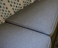 Broyhill Eagle Brooke All-Weather Wicker Cushioned Patio Sofa -Home Style Shop 810498108 810498109