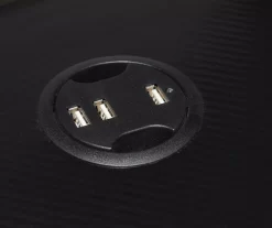 Black LED Gaming Desk With Riser -Home Style Shop 810499569 9