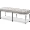 Dimora Tufted Upholstered Footboard Bench
