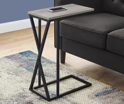 Monarch Crisscross C End Table 26 Monarch Crisscross C End Table -Home Style Shop 810512910 1