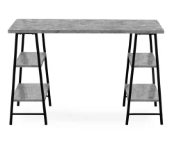 Monarch Sawhorse Office Desk -Home Style Shop 810512952 3