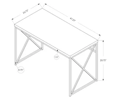 Monarch Reclaimed Office Desk 35 Monarch Reclaimed Office Desk -Home Style Shop 810512960 3