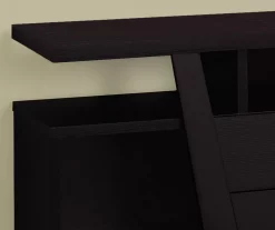 60" Espresso 2-Drawer TV Stand -Home Style Shop 810512982 4