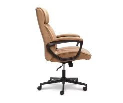 Hannah Beige Microfiber Office Chair 35 Hannah Beige Microfiber Office Chair -Home Style Shop 810513511 12