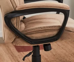 Hannah Beige Microfiber Office Chair 23 Hannah Beige Microfiber Office Chair -Home Style Shop 810513511 6