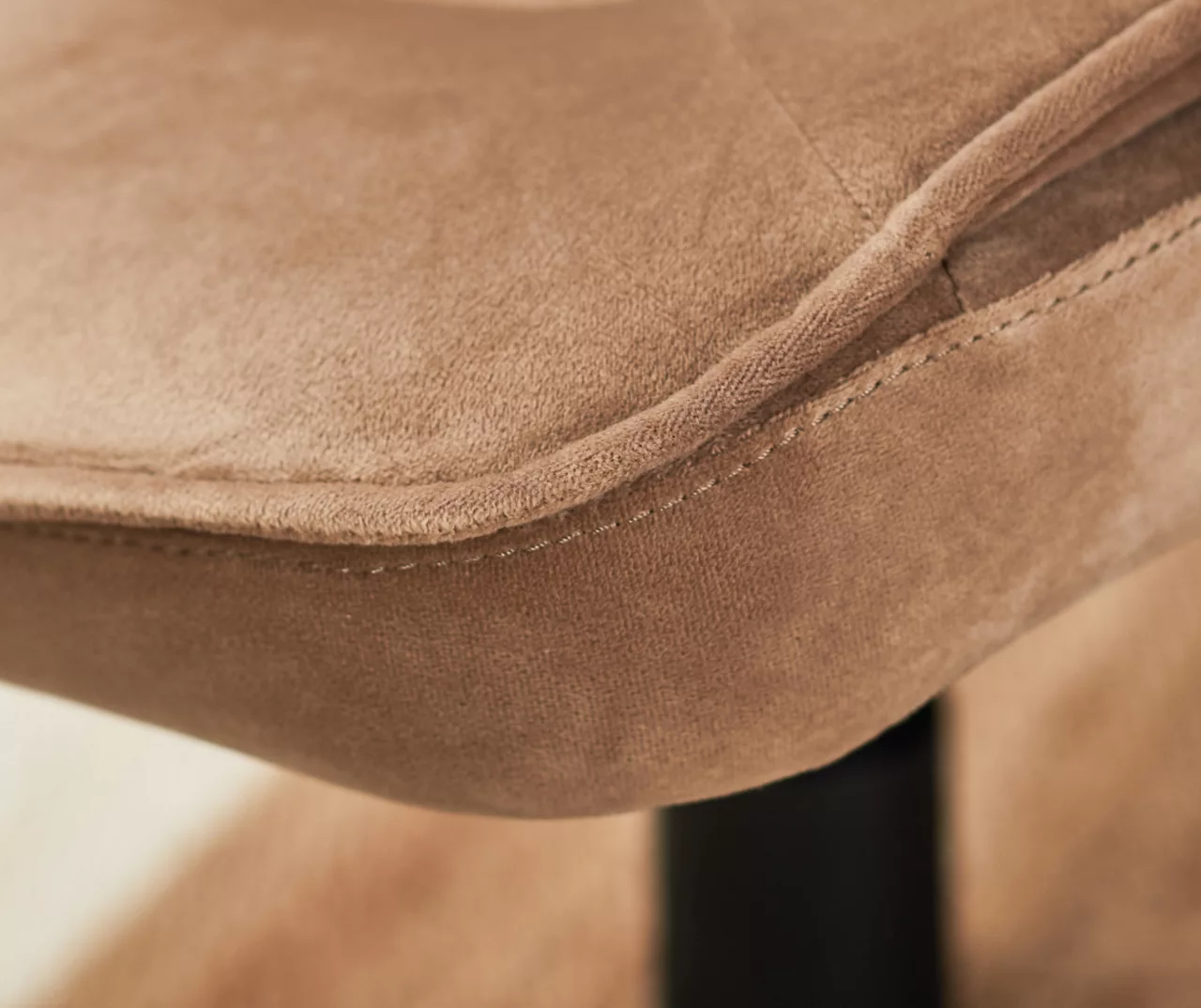 Hannah Beige Microfiber Office Chair 19 Hannah Beige Microfiber Office Chair - Image 19