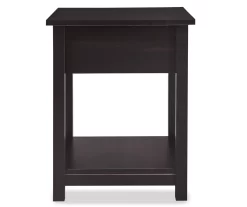 Baily Black Nightstand -Home Style Shop 810513516 8