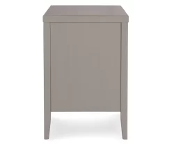 Gray Finley Wood 3-Drawer Nightstand -Home Style Shop 810513522 10