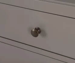 Gray Finley Wood 3-Drawer Nightstand -Home Style Shop 810513522 8