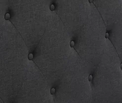 Charcoal Gray Amery Upholstered King Headboard -Home Style Shop 810513527 6