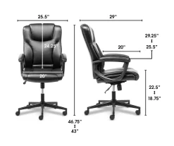 Serta Connor Office Chair -Home Style Shop 810513548 4