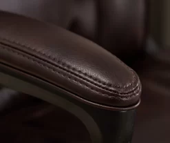 Hannah Brown Bonded Leather Office Chair 35 Hannah Brown Bonded Leather Office Chair -Home Style Shop 810513551 6
