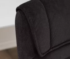 Hannah Charcoal Gray Microfiber Office Chair 23 Hannah Charcoal Gray Microfiber Office Chair -Home Style Shop 810513553 4