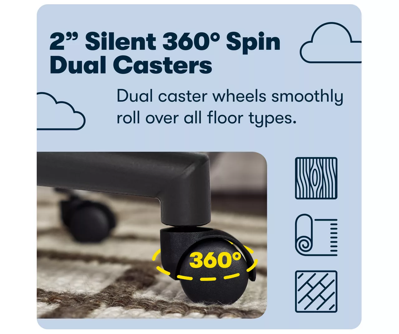 Hannah Charcoal Gray Microfiber Office Chair 10 Hannah Charcoal Gray Microfiber Office Chair - Image 10