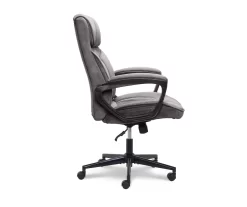 Gray & Black Executive Office Chair -Home Style Shop 810513554 11