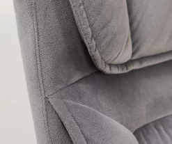 Gray & Black Executive Office Chair -Home Style Shop 810513554 5