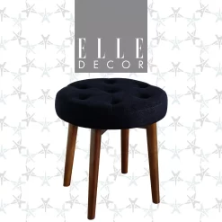 Penelope Tufted Stool -Home Style Shop 810513570