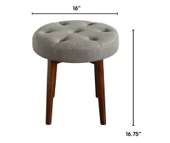 Penelope Tufted Stool -Home Style Shop 810513571 3