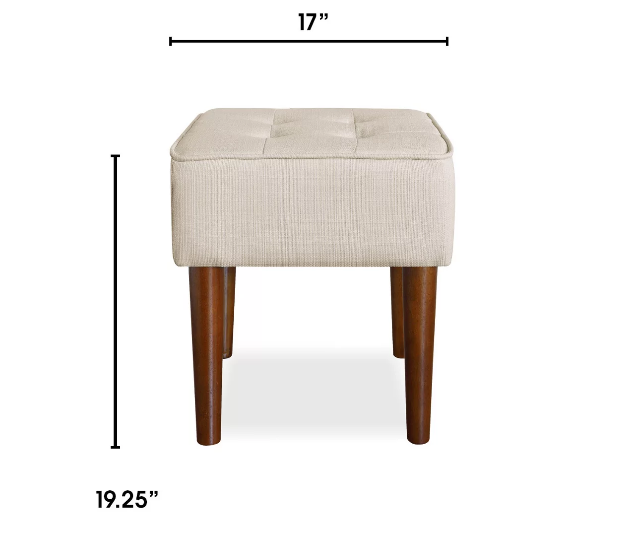 Aria Tufted Stool 7 Aria Tufted Stool - Image 7