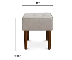 Aria Tufted Stool 34 Aria Tufted Stool -Home Style Shop 810513576 3
