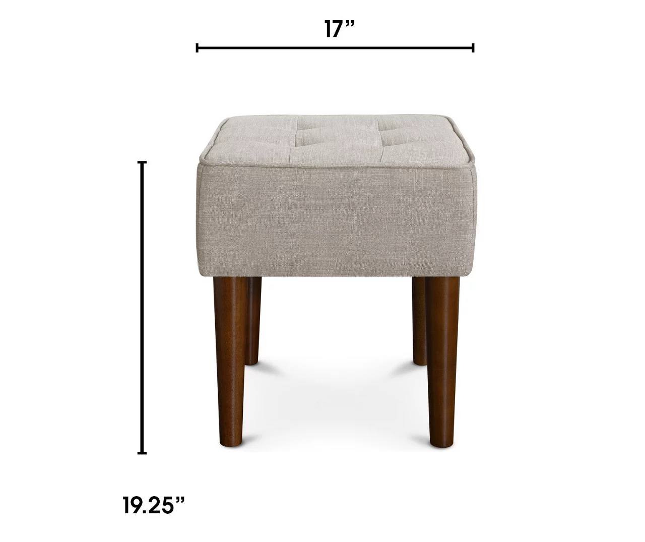 Aria Tufted Stool 17 Aria Tufted Stool - Image 17