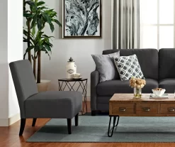 Serta Palisades Slipper Chair With Pillow -Home Style Shop 810513583 3