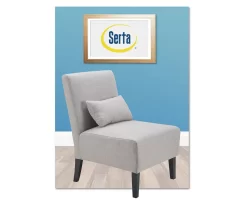 Serta Palisades Slipper Chair With Pillow -Home Style Shop 810513584