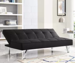 Corey Black Convertible Sofa 14 Corey Black Convertible Sofa -Home Style Shop 810514243 2