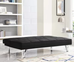 Corey Black Convertible Sofa 15 Corey Black Convertible Sofa -Home Style Shop 810514243 3