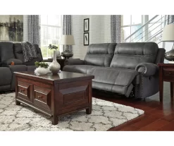 Austere Gray 2-Seat Reclining Sofa 5 Austere Gray 2-Seat Reclining Sofa -Home Style Shop 810519589 2