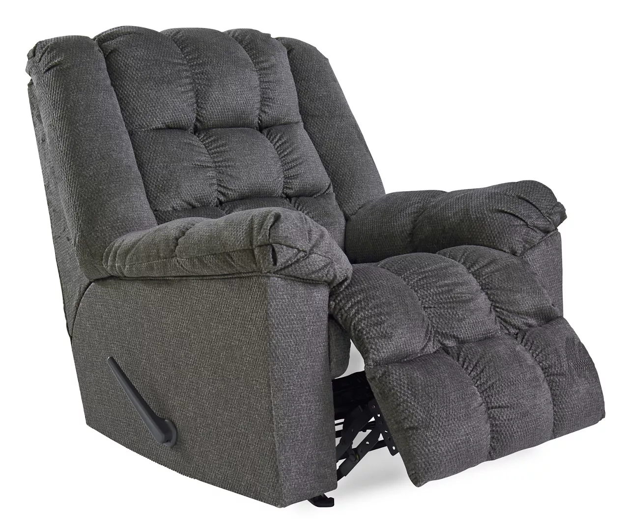 Drake Charcoal Rocker Recliner 5 Drake Charcoal Rocker Recliner - Image 5