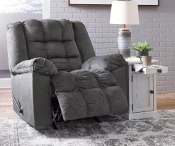 Drake Charcoal Rocker Recliner 9 Drake Charcoal Rocker Recliner -Home Style Shop 810519655 5