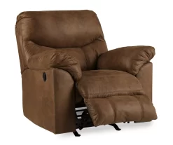 Boxberg Bark Faux Leather Rocker Recliner -Home Style Shop 810519666 4