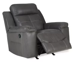 Jesolo Gray Rocker Recliner 9 Jesolo Gray Rocker Recliner -Home Style Shop 810519672 1